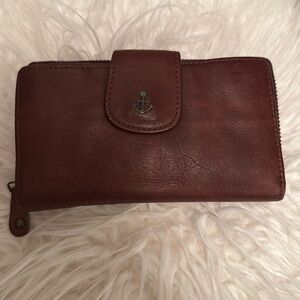 Harbour Brown Leather Wallet